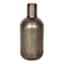 Honeybloom Metal Vase with Brass Finish, 14"