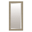 Champagne & Silver Wood Leaner Mirror, 32x68