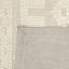 (B669) Found & Fable Goa Ivory Tribal Handmade Runner, 2x6