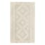 (B669) Found & Fable Goa Ivory Tribal Handmade Accent Rug, 3x5
