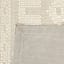 (B669) Found & Fable Goa Ivory Tribal Handmade Accent Rug, 3x5