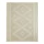 (B669) Found & Fable Goa Ivory Tribal Handmade Area Rug, 7x10