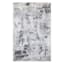 (B694) Laila Ali Verona Grey Abstract Woven Area Rug, 5x7