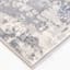 (B694) Laila Ali Verona Grey Abstract Woven Accent Rug, 2x4