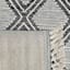 (B709) Found & Fable Goa Black Diamond Design Runner, 2x6