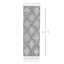(B709) Found & Fable Goa Black Diamond Design Runner, 2x6