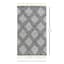 (B709) Found & Fable Goa Black Diamond Design Accent Rug, 3x5