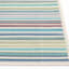 (E441) Scope Aqua Green Striped Outdoor Area Rug, 8x10