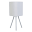 Tiny Dreamers Grey Tripod Lamp with Shade, 16"