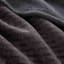 Grey Chenille Reversible Plush Throw Blanket, 50x60