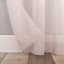 Erica Blush Grommet Sheer Curtain Panel, 84"