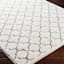 (B746) Elenor Ivory Geometric Area Rug, 5x7