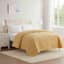 Callie Yellow Pinsonic Quilt, Twin