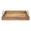 Mango Wood Tray with Handles, 16.5x12