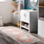 (B783) Found & Fable Amelie Multi Medallion Washable Runner, 2x7