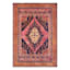 (B794) Amelie Multicolor Medallion Washable Area Rug, 5x7