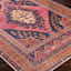(B794) Amelie Multicolor Medallion Washable Area Rug, 5x7