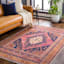 (B794) Amelie Multicolor Medallion Washable Area Rug, 5x7
