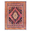 (B794) Amelie Multicolor Medallion Washable Area Rug, 8x10