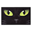 Spooky Cat Face Halloween Selma Mat, 18x30