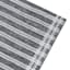 (B831) Found & Fable Goa Leni Black & Grey Area Rug, 7x9