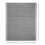 (B831) Found & Fable Goa Leni Black & Grey Area Rug, 7x9