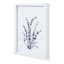 Honeybloom Glass Framed Blue Plant Print Wall Art, 11x14