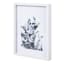 Honeybloom Glass Framed Blue Plant Print Wall Art, 11x14