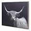 Ty Pennington Framed Highland Cow Canvas Wall Art, 36x24