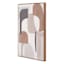 Framed Neutral Abstract Canvas Wall Art, 20x30
