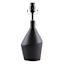 Matte Black Ceramic Lamp, 14"