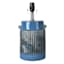 Ty Pennington Blue Reactive Glaze Ceramic Table Lamp, 15"