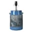 Ty Pennington Blue Reactive Glaze Ceramic Table Lamp Base, 15"