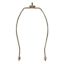 Gold Detachable Metal Lamp Harp, 8"