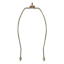 Gold Detachable Metal Lamp Harp, 10"