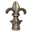 Gold Fleur-de-Lis Lamp Finial