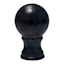 Dark Walnut Round Lamp Finial