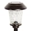 5-Lumen Solar Brown Dotted Glass Pathway Light