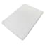 White Faux Fur Accent Rug, 31x44