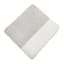 Neutral Color Block Fuzzy Yarn Knit Throw Blanket, 50x60