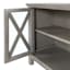 Rowan 2-Drawer Grey Cabinet