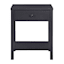 Honeybloom Ayres 1-Drawer Accent Table, Grey