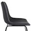 Drake Modern Industrial Dining Chair, Grey