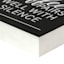 Coffee Pairs Well With Silence Block Sign, 8"