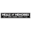 Meals & Memories Block Sign, 16x3