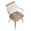 Honeybloom Whitley Dining Chair, Neutral