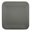 Matte Grey Soft Square Melamine Dinner Plate