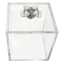 Laila Ali Clear Acrylic Decorative Box, 9"