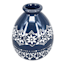 Honeybloom Blue & White Ceramic Vase, 4"