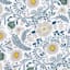 Tracey Boyd Set of 4 Floral Print Cloth Napkins
